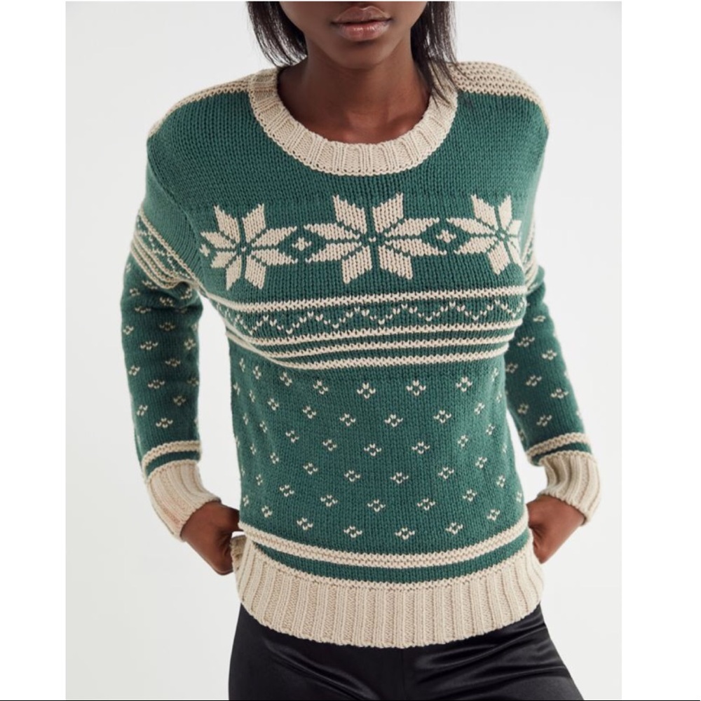 UO Winter Fair Isle Sweater